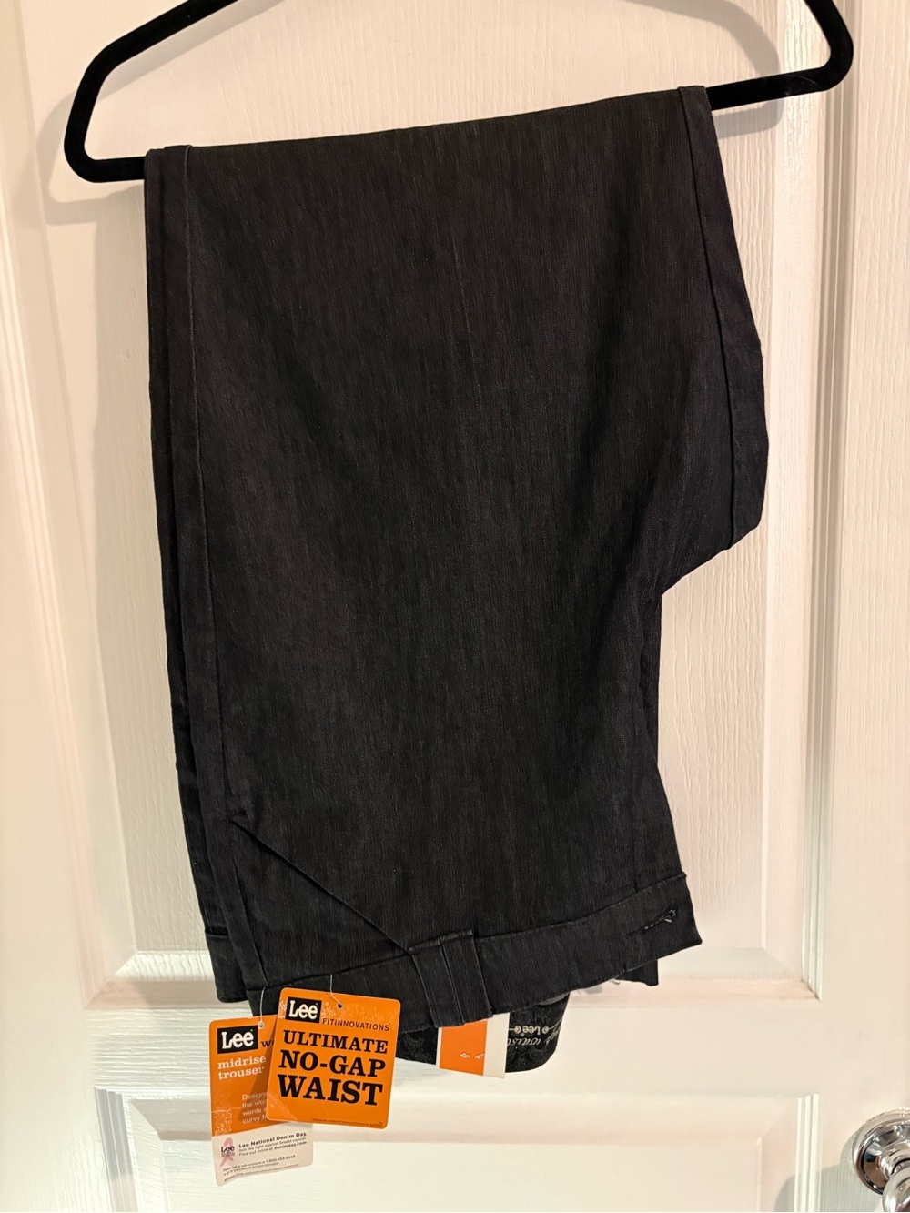 Lee Women’s Black No-Gap Waist Jeans